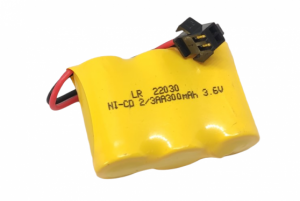 Аккумулятор Ni-Cd 3.6V 300 mAh