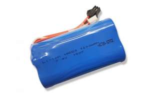Аккумулятор 14500 Li-Ion 7.4v 1200mah ICR разъем YP