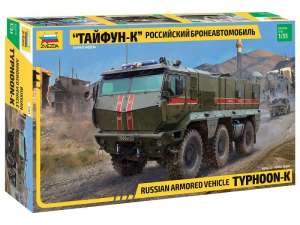 Сборная модель ZVEZDA Бронеавтомобиль &quot;Тайфун-K&quot;, 1/35