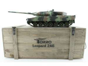 Радиоуправляемый танк Taigen 1/16 Leopard 2 A6 (Германия) (для ИК боя) САМО V3.0 2.4G RTR