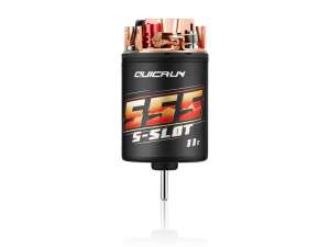 Коллекторный мотор Hobbywing QUICRUN Brushed 555-11T (11TKV, 3,175/16,2мм, 1/10)