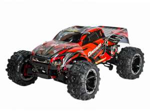 Радиоуправляемый монстр Remo Hobby Dinosaurs Master Brushless UPGRADE PLUS красный 4WD 2.4G 1/8 RTR