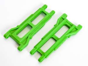 Рычаги пластиковые (удлиненные) для Remo Hobby 1/8 8037 (2024г), тюнинг, зеленые