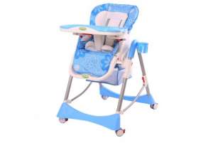 Детcкий стульчик для кормления BabyOne (голубой) BabyOne H1008B