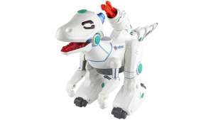 Игрушка динозавр Raptor на пульте управления (Свет, звук, пар, стреляет)