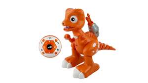 Игрушка динозавр на пульте управления Intelligent Dinosaur (Свет, звук, пар, стреляет, 29 см)