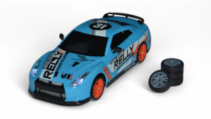 Радиоуправляемый автомобиль для дрифта Nissan GT-R 4WD RTR масштаб 1:24